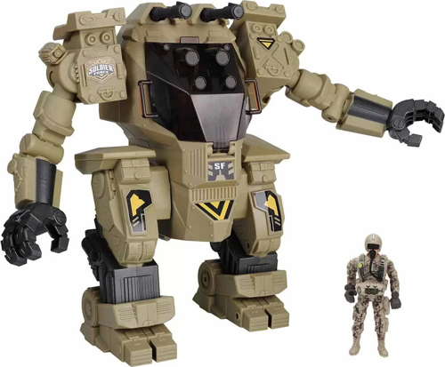 Soldier Force Exobot Savaş Mekanizması Seti Kız Erkek Çocuk Oyuncak Eğitici Oyuncaklar