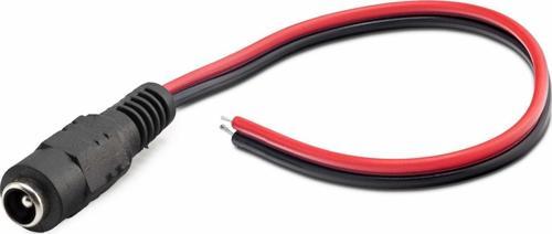 Power Jak Kablo 5.5*2.5 26Cm Kırmızı-Siyah 6 Lı Paket HDX5528