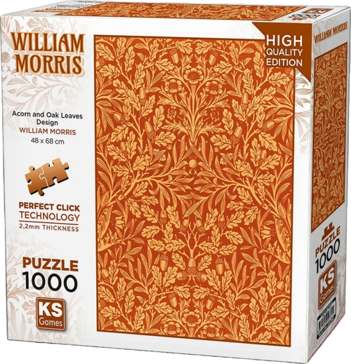 KS Games Morris: Acorn and Oak Puzzle 1000 Parça 20762 Kız Erkek Çocuk Oyuncak Eğitici Oyuncaklar