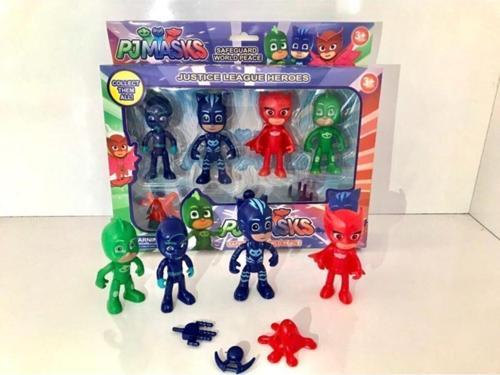 Pjmasks 4 Figürlü Set Hareketli Kol Bacaklar