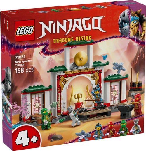 LSL71831 Ninja Spinjitzu Tapınağı Kız Erkek Çocuk Oyuncak Eğitici Oyuncaklar
