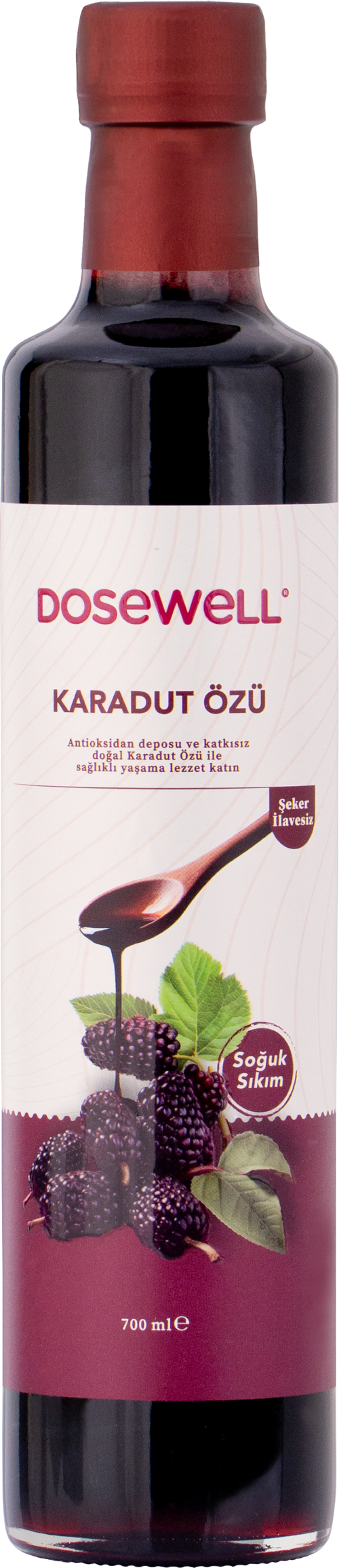 Karadut Özü 700 ml (Soğuk Sıkım)