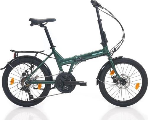 Adhoc 21 MD Fren 21 Vites 20 Jant Katlanır Bisiklet 4T Koyu Yeşil Celeste 38 Kadro