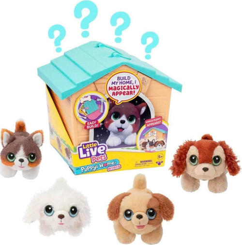 LPP01110 Little Live Pets Yavru Köpeğim ve Evi - 26571 Kız Erkek Çocuk Oyuncak Eğitici Oyuncaklar