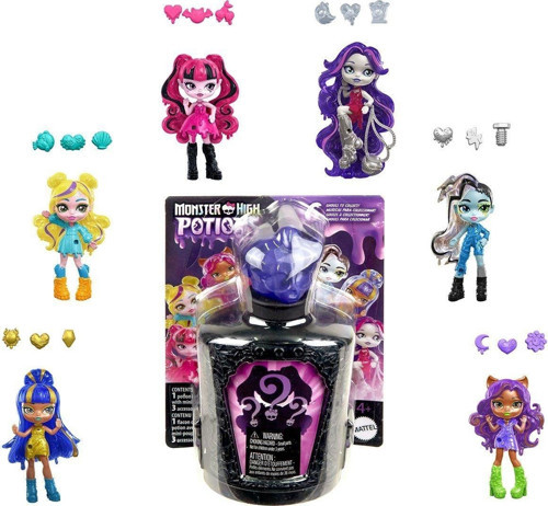 HYB10 Monster High Sürprizli İksirler Kız Erkek Çocuk Oyuncak Eğitici Oyuncaklar