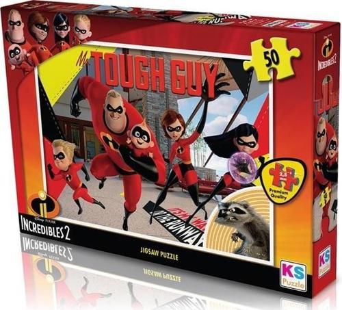 INC 709 Puzzle 50 -KS Kız Erkek Çocuk Oyuncak Eğitici Oyuncaklar