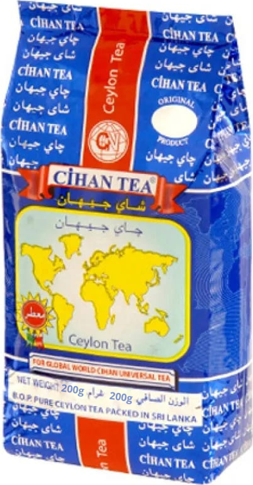 Cihan Çayı – Premium Seylan Siyah Çayı Aromatıc Earl Grey 200g
