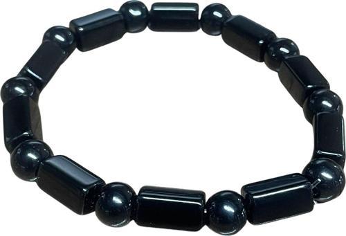 Obsidyen Erkek Bileklik