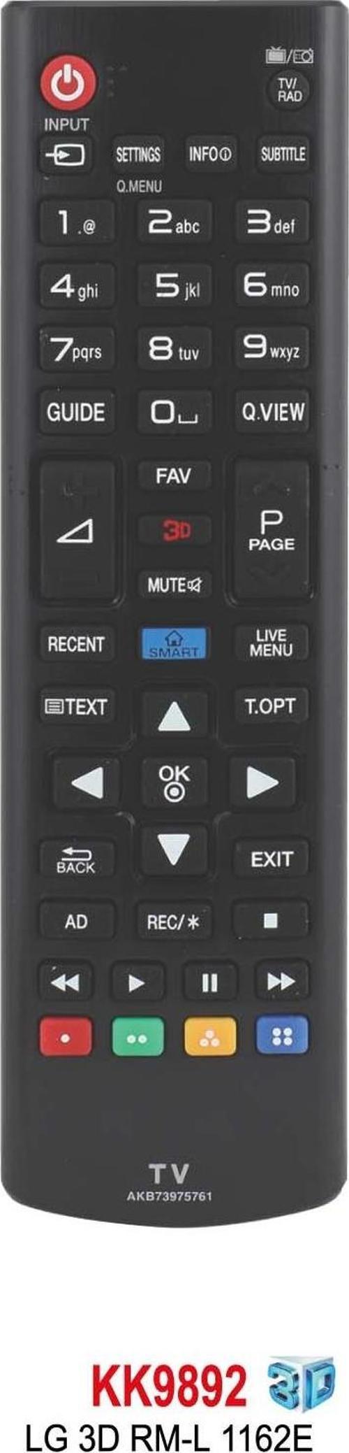 3D RM-L 1162E LCD KUMANDA