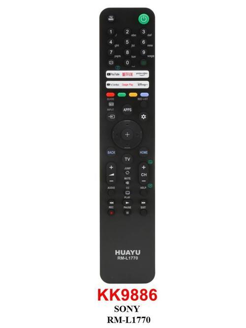 RM-L1770 NETFLIX-YTUBE-PRIME-GOOGLE-DISNEY LCD KUMANDASI