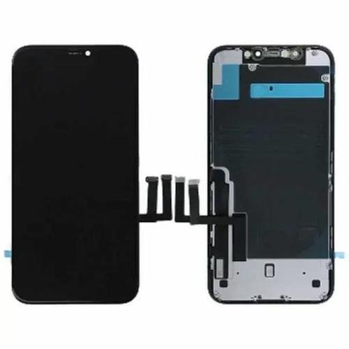 Apple Uyumlu iPhone 11 Lcd Ekran Dokunmatik Siyah TFT Kalite