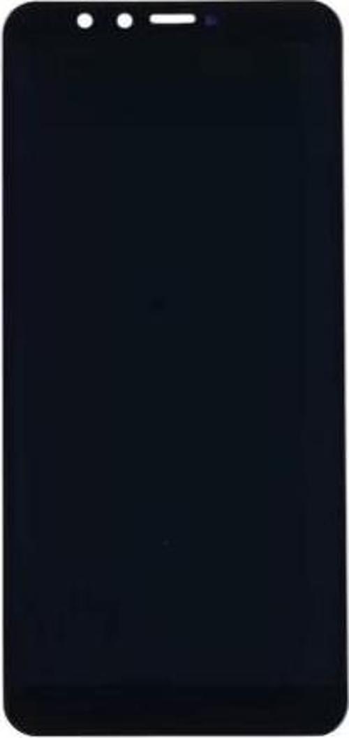 Huawei Uyumlu Y9 2018 Lcd Ekran Dokunmatik Siyah Çıtasız