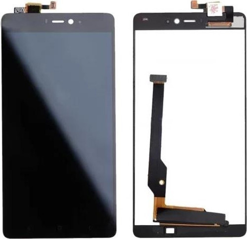 Xiaomi Uyumlu Mi 4C Lcd Ekran Dokunmatik Siyah Çıtasız