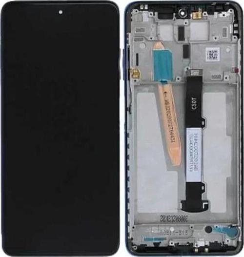 Xiaomi Uyumlu POCO X3 Lcd Ekran Dokunmatik Mavi Çıtalı Servis