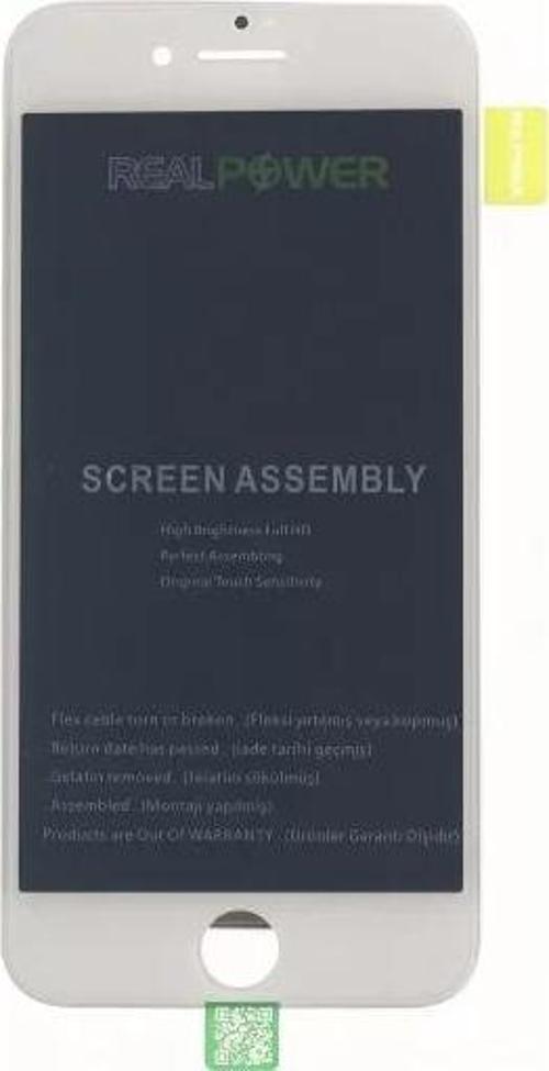 Realpower Apple Uyumlu iPhone 8 Lcd Ekran Dokunmatik Hq Beyaz