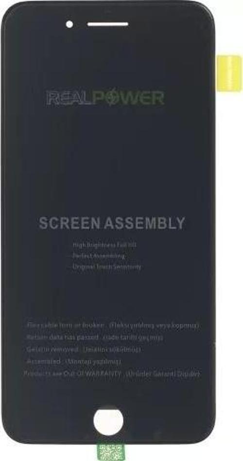 Realpower Apple Uyumlu iPhone 8 Plus Lcd Ekran Dokunmatik Hq Siyah