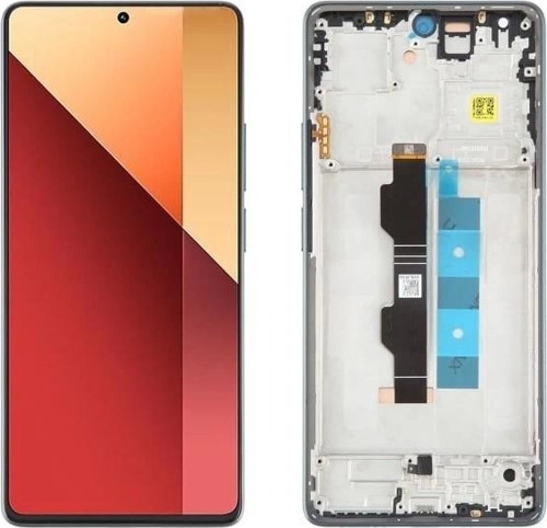 Xiaomi Uyumlu Redmi Note 13 Pro 4G Lcd Ekran Dokunmatik Yeşil Çıtalı OLED