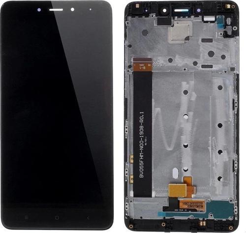 Xiaomi Uyumlu Redmi Note 4 Lcd Ekran Dokunmatik Siyah Çıtalı