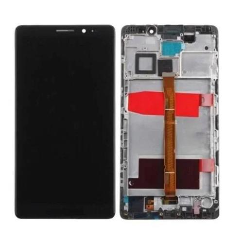 Huawei Uyumlu Mate 8 Lcd Ekran Dokunmatik Siyah Çıtalı