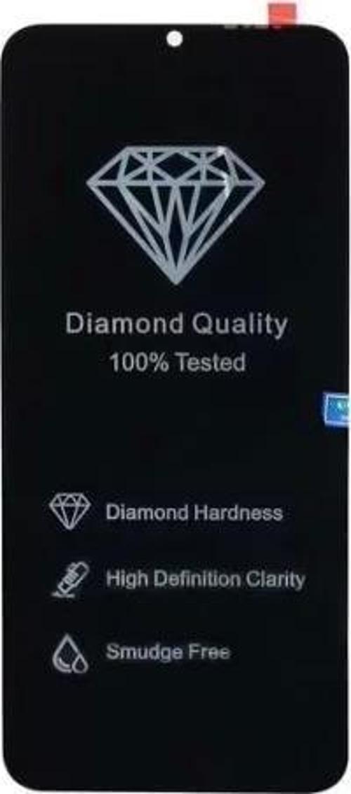 Vivo Uyumlu Y33S Lcd Ekran Dokunmatik Siyah Çıtasız