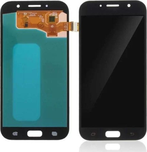 Samsung Uyumlu Galaxy A720 Lcd Ekran Dokunmatik Siyah OLED
