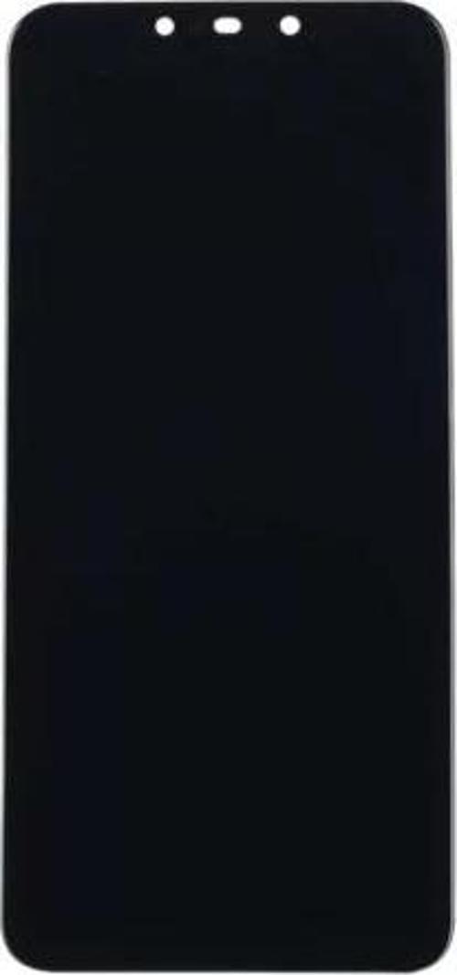 Huawei Uyumlu P Smart Plus 2019 Lcd Ekran Dokunmatik Siyah Çıtasız