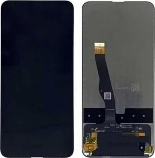 Huawei Uyumlu P Smart Z Lcd Ekran Dokunmatik Siyah Çıtasız Servis