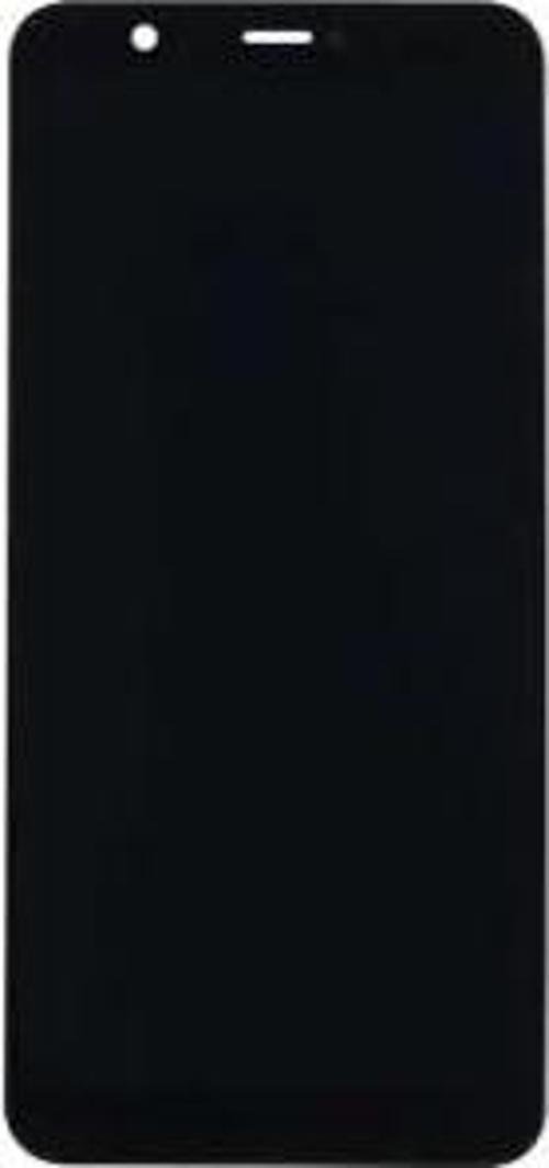 Huawei Uyumlu P Smart Lcd Ekran Dokunmatik Siyah Çıtasız