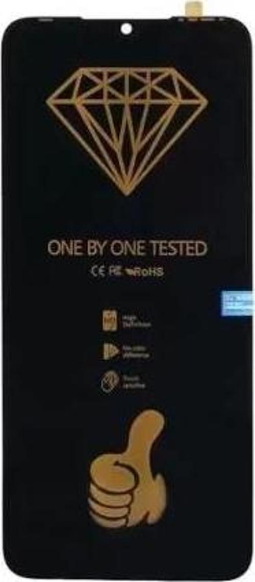 Infinix Uyumlu Hot 10İ Lcd Ekran Dokunmatik Siyah Çıtasız