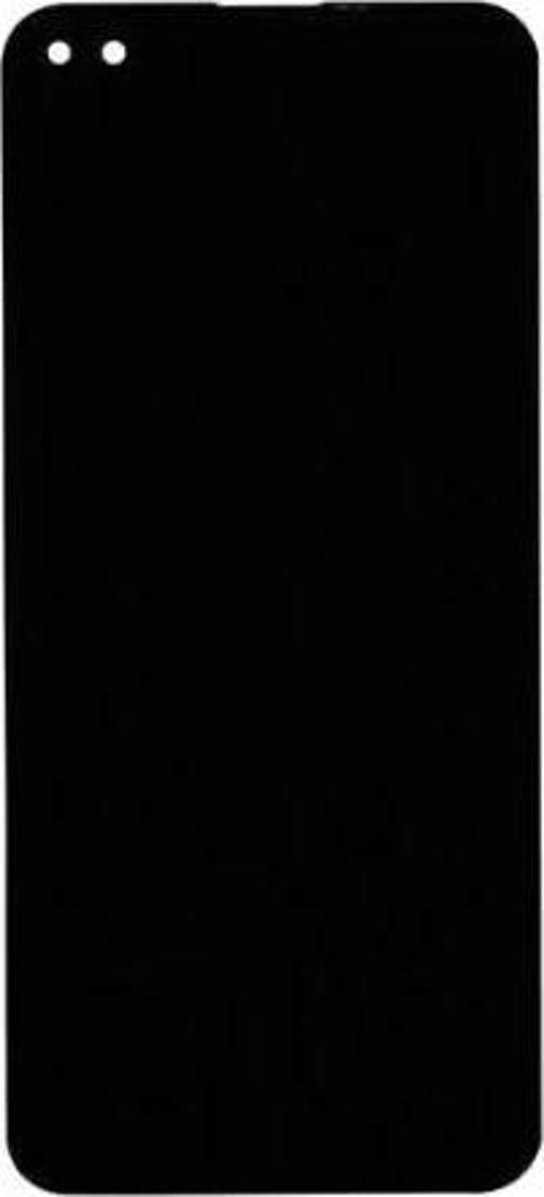 Realme Uyumlu 6 Pro Lcd Ekran Dokunmatik Siyah Çıtasız