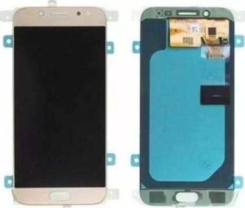 Samsung Uyumlu Galaxy J7 Pro 2017 J730 Lcd Ekran Dokunmatik Gold OLED