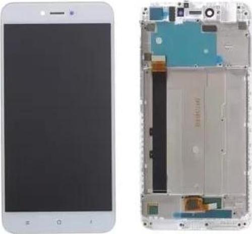 Xiaomi Uyumlu Redmi Note 5A Prime Lcd Ekran Dokunmatik Beyaz Çıtalı