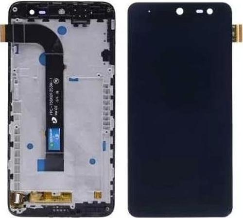 General Mobile Uyumlu Discovery Android E3 4G Lcd Ekran Dokunmatik Siyah Çıtalı