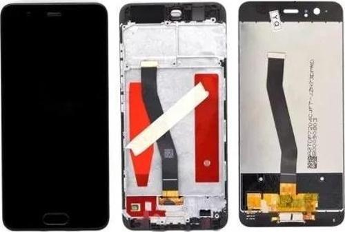Huawei Uyumlu P10 Lcd Ekran Dokunmatik Siyah Çıtalı