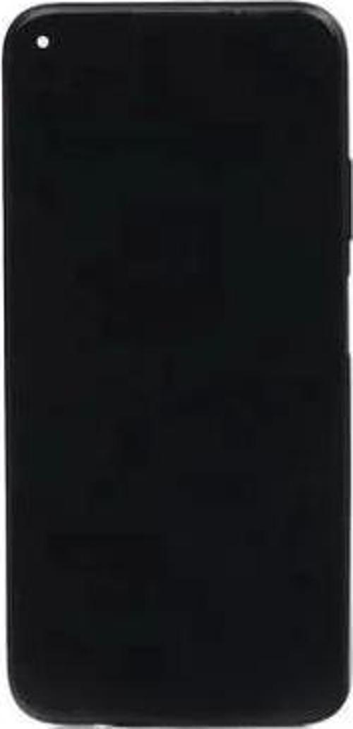 Huawei Uyumlu P40 Lite Lcd Ekran Dokunmatik Siyah Çıtalı Servis