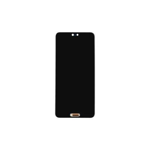 Huawei Uyumlu P20 Lcd Ekran Dokunmatik Siyah Çıtasız
