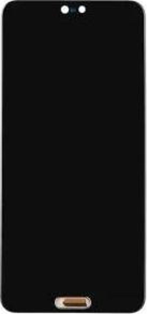 Huawei Uyumlu P20 Lcd Ekran Dokunmatik Siyah Çıtasız
