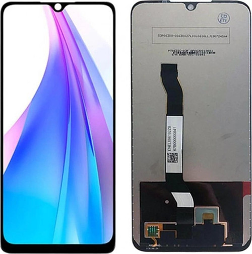 Xiaomi Uyumlu Redmi Note 8T Lcd Ekran Dokunmatik Siyah Çıtasız Servis