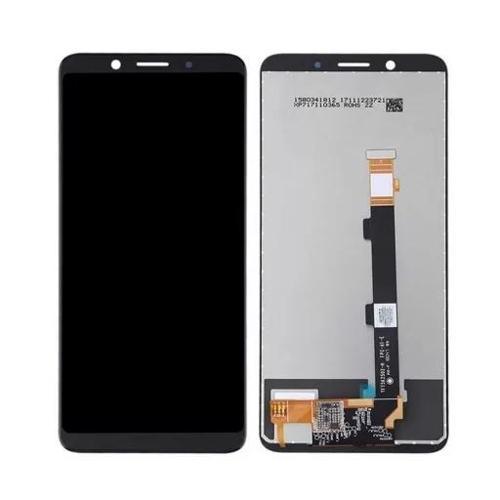 Oppo Uyumlu A73 Lcd Ekran Dokunmatik Siyah Çıtasız
