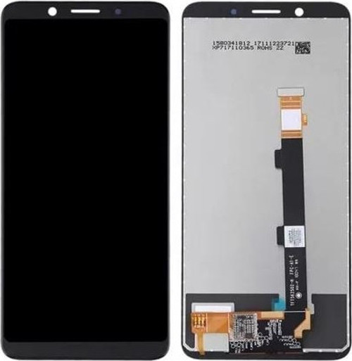 Oppo Uyumlu A73 Lcd Ekran Dokunmatik Siyah Çıtasız