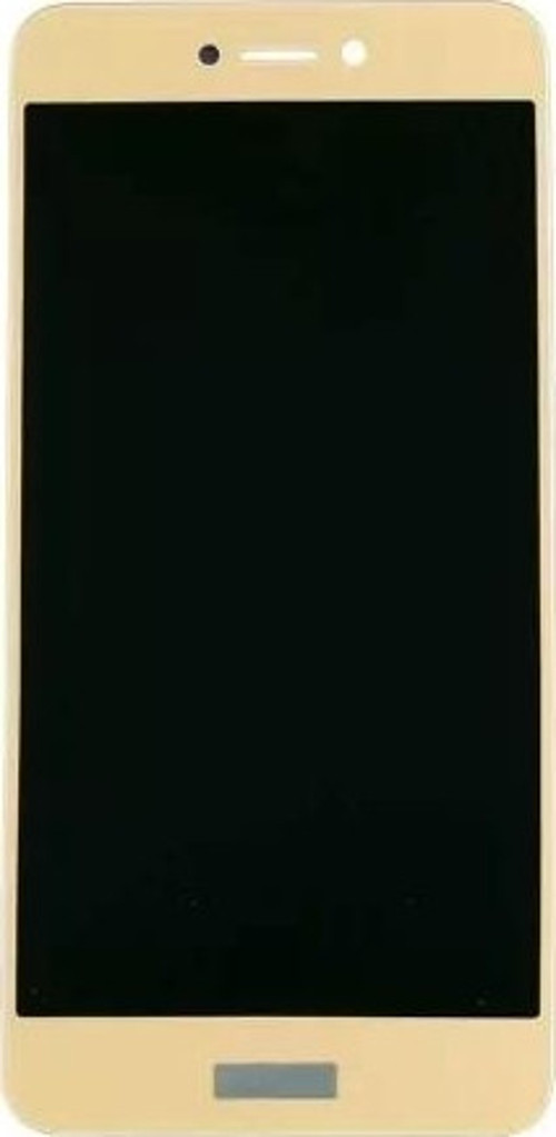Huawei Uyumlu P9 Lite 2017 Lcd Ekran Dokunmatik Gold Çıtasız