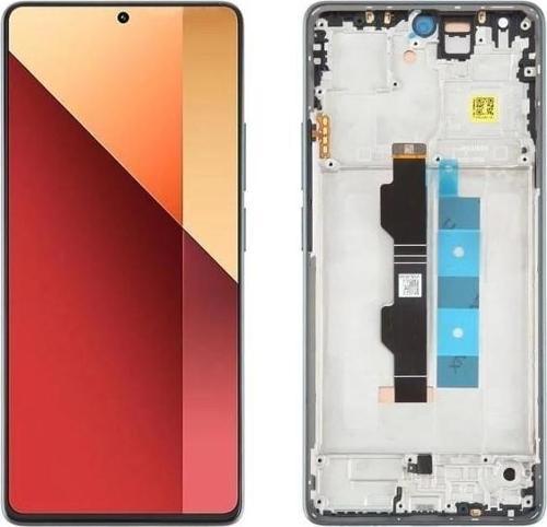 Xiaomi Uyumlu Redmi Note 13 Pro 4G Lcd Ekran Dokunmatik Siyah Çıtalı OLED