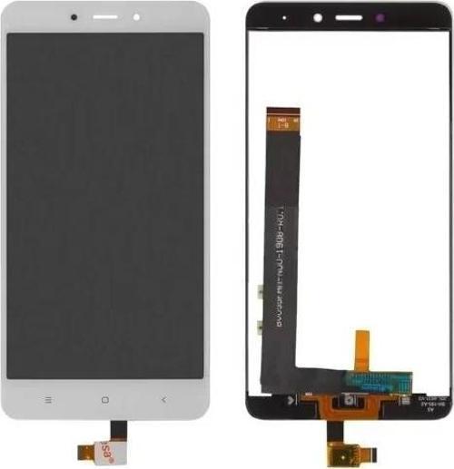 Xiaomi Uyumlu Redmi Note 4 Lcd Ekran Dokunmatik Beyaz Çıtasız