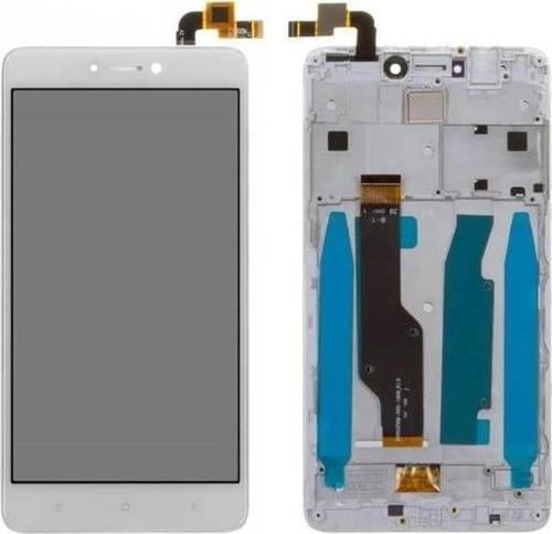 Xiaomi Uyumlu Redmi Note 4X Lcd Ekran Dokunmatik Beyaz Çıtalı