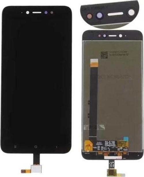 Xiaomi Uyumlu Redmi Note 5A Lcd Ekran Dokunmatik Siyah Çıtasız