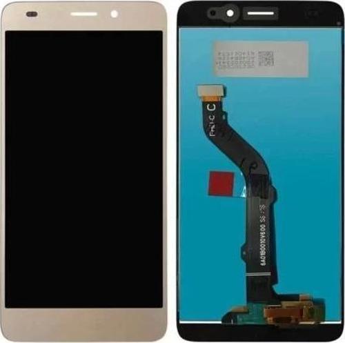 Huawei Uyumlu Gt3 Lcd Ekran Dokunmatik Gold Çıtasız