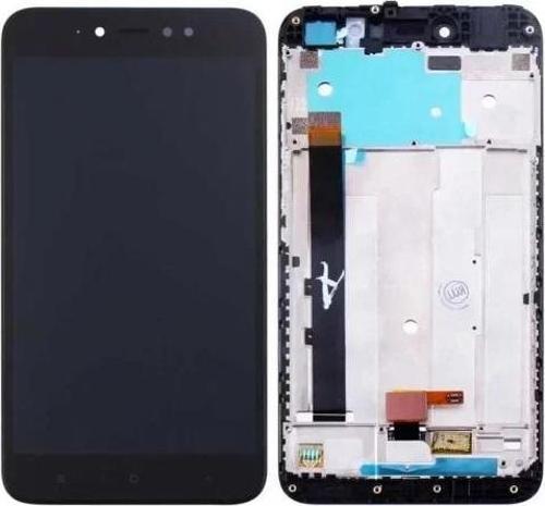 Xiaomi Uyumlu Redmi Note 5A Lcd Ekran Dokunmatik Siyah Çıtalı Servis
