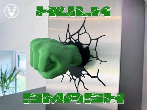 Hulk Smash! - Özel 3D Baskı Dekoratif Tasarım