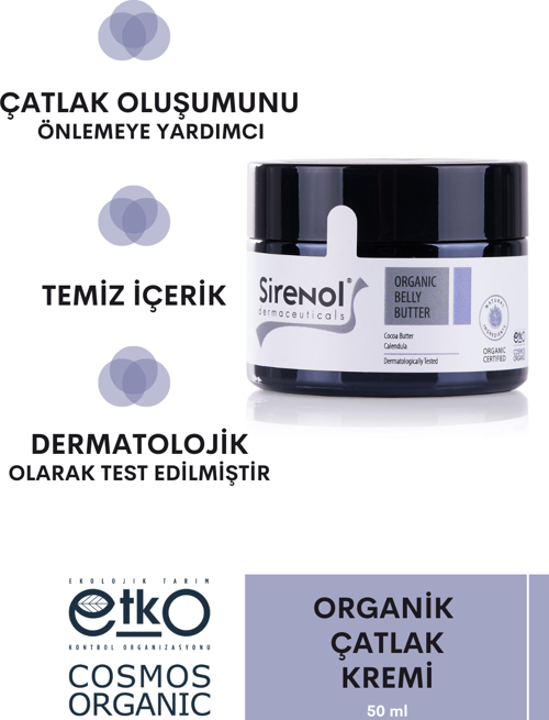 Organik Çatlak Karşıtı Krem 50 mL
