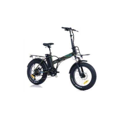 BROSTER MOONER FAT BIKE ELEKTRİKLİ KATLANIR BİSİKLET 42CM HD 20 JANT 7 VİTES METALİK YEŞİL